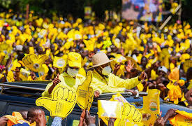 Museveni Draws Massive Crowd at Final Kampala Rally Ahead of Uganda’s Election