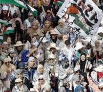 Mass Protest in Rabat Denounces Israeli Death Penalty Proposal and Reaffirms Support for Palestinians